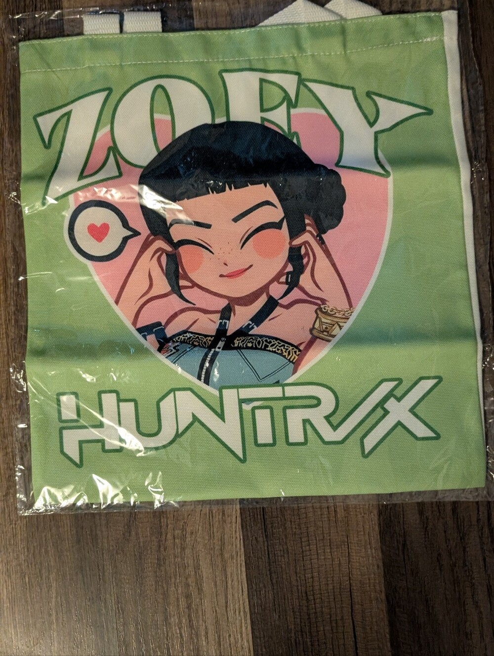 New K-pop Demon Hunters Zoey Tote Bag